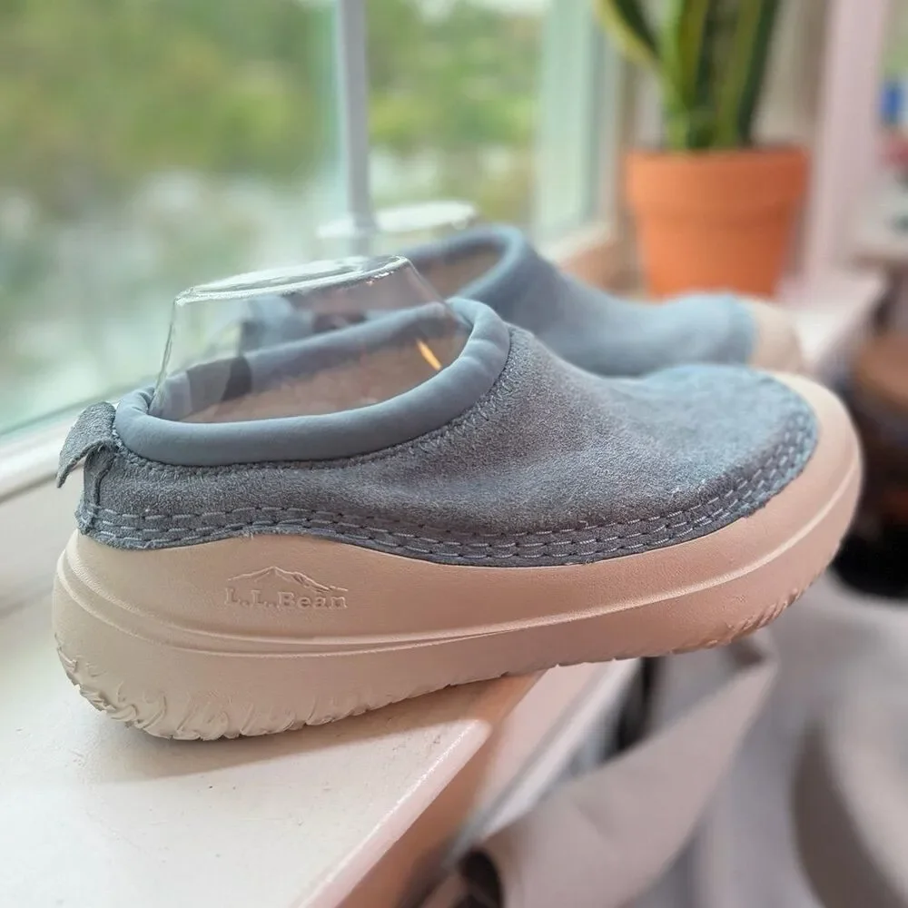 L.L. Bean Women’s Wicked Good Max Slippers in Cadet Blue Size 8 NWOT! - Picture 2 of 12